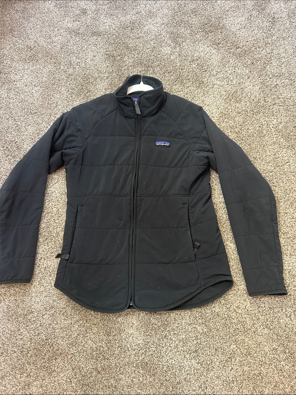 Patagonia Black Quilted Full-Zip Women's Puffer Jacket